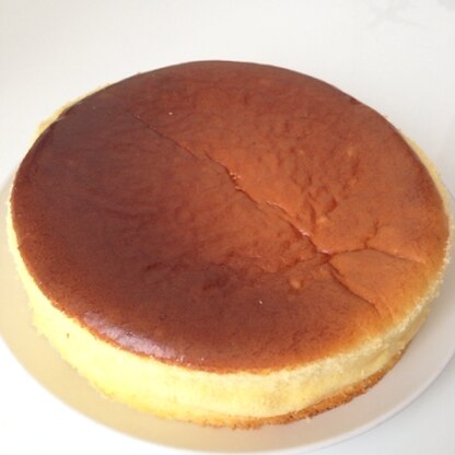 美味しくシュワフワなチーズケーキが焼けました(^O^)また作りたいと思います！